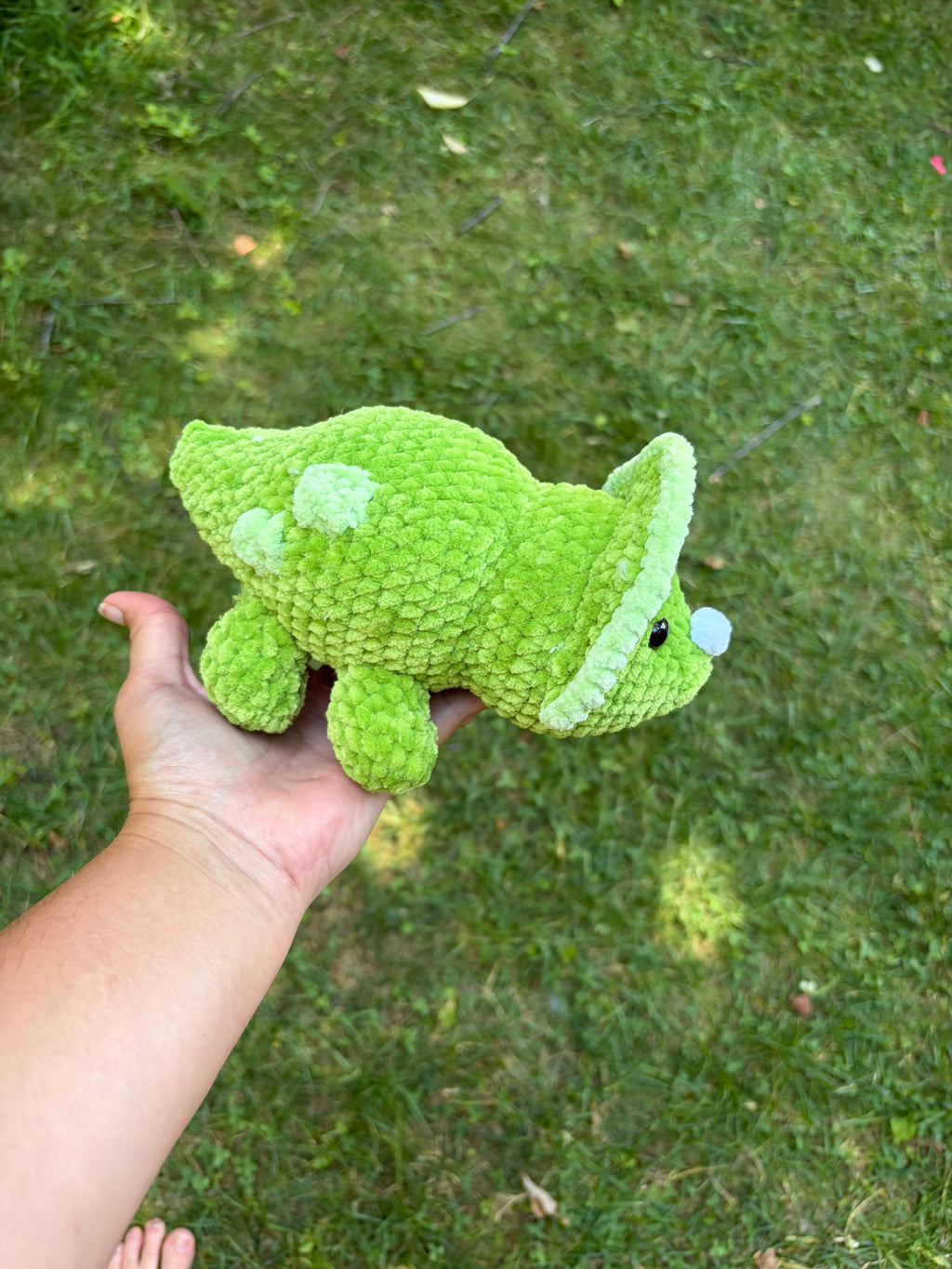 Handmade Crochet Dino Plushie