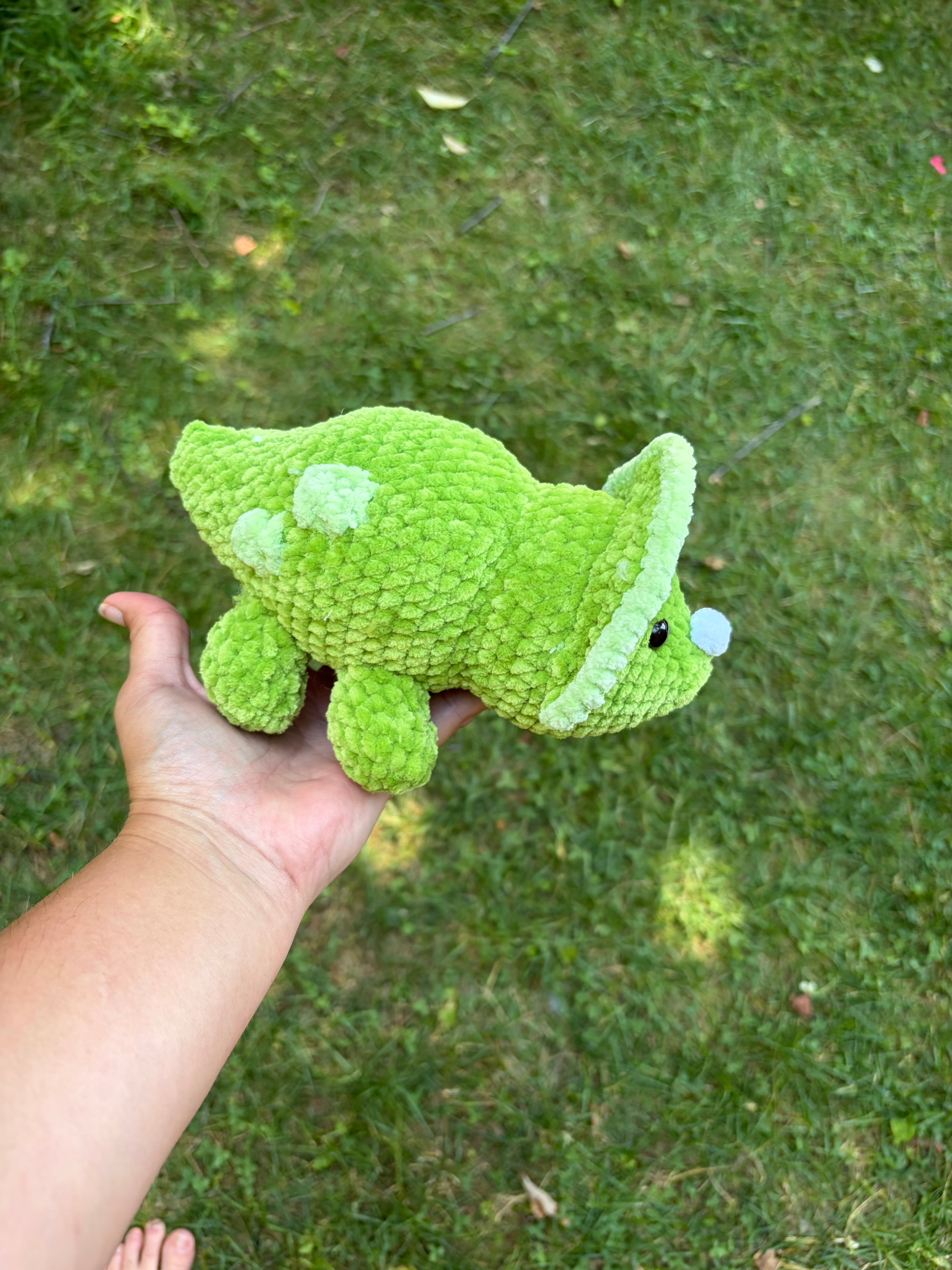 Handmade Crochet Dino Plushie