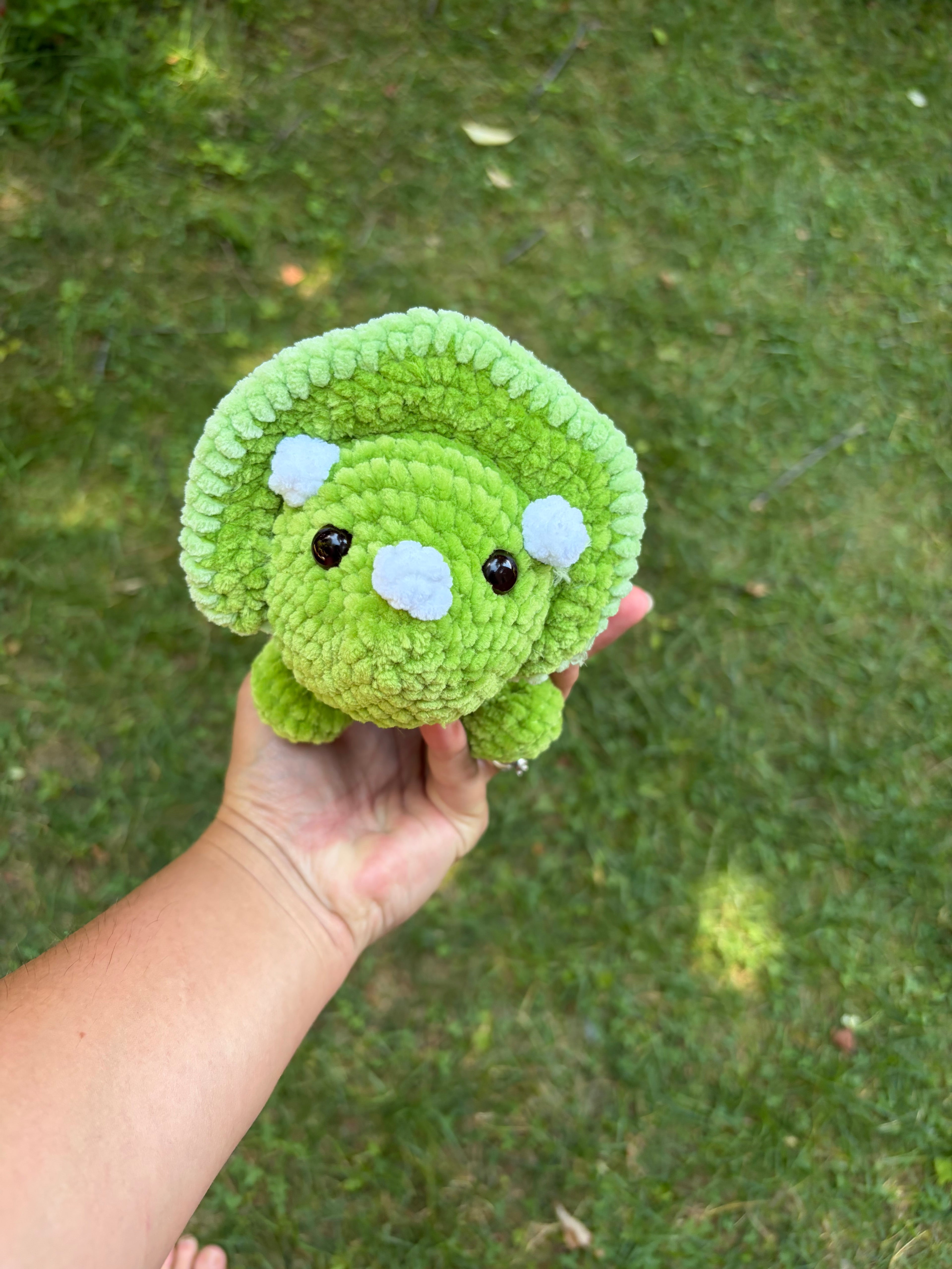 Handmade Crochet Dino Plushie
