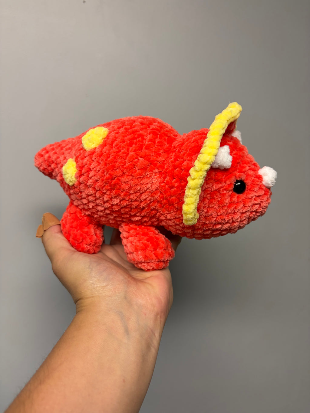 Handmade Crochet Dino Plushie