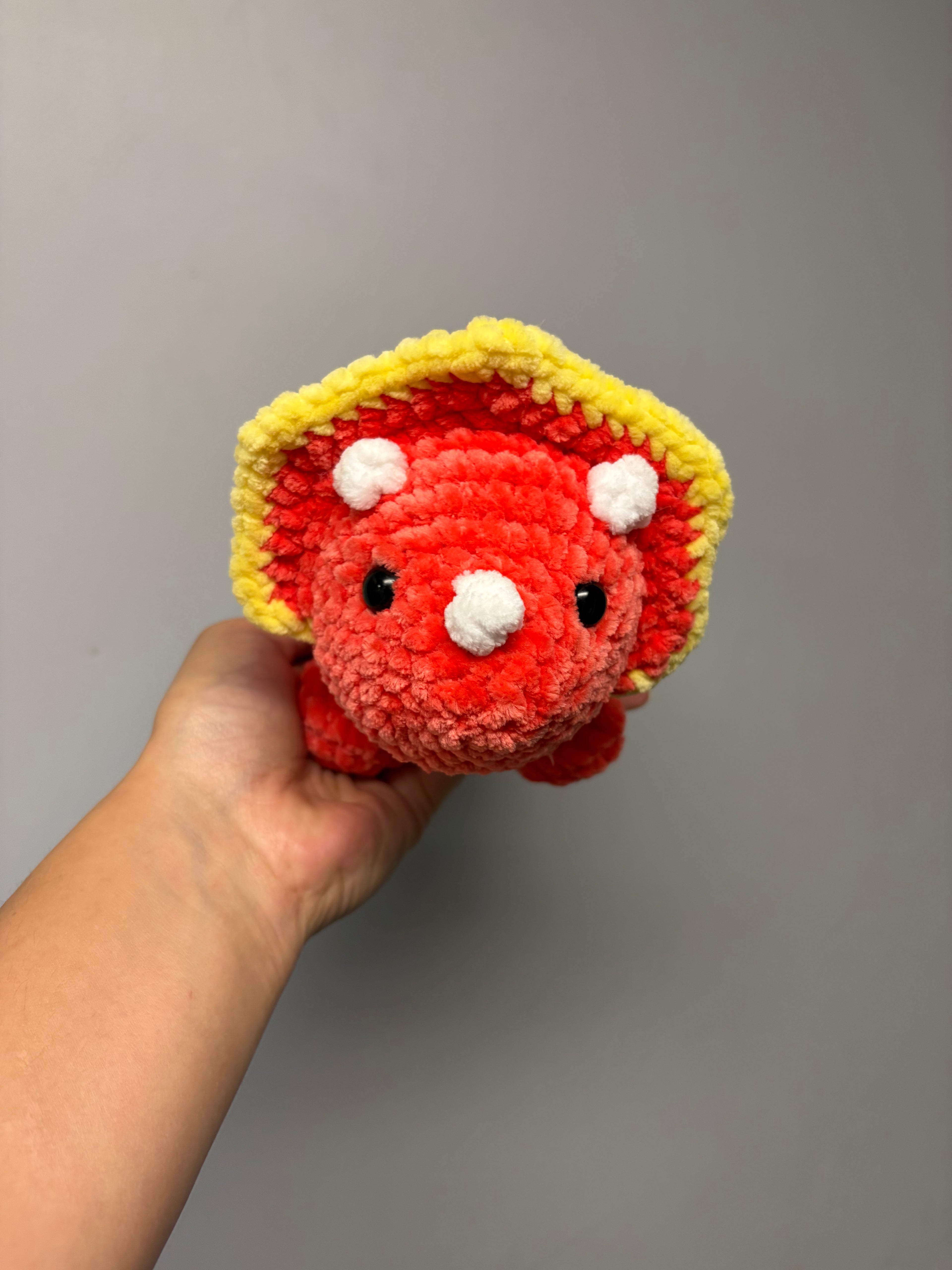 Handmade Crochet Dino Plushie